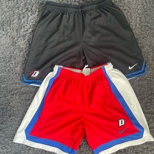 Women Size Large Nike DePaul University Authentic Basketball Shorts Bundle